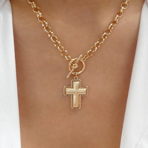Harvey Cross Necklace