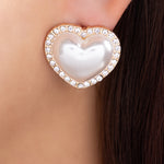 Heart Pendant Earrings