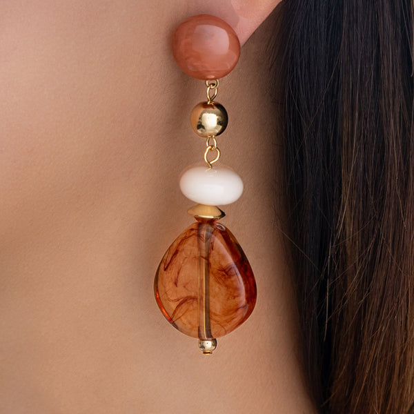 Juniper Earrings (Brown) – Love Stylize