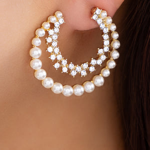 Avery Pearl Earrings