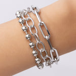 Silver Sasha Link Bracelet