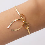 Gold Bow Bracelet
