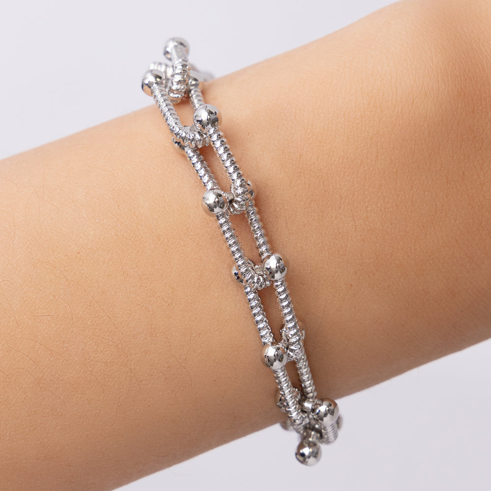 Bonnie Chain Bracelet (Silver)
