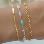 Pastel Link Bracelet Set