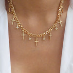 Madison Cross Necklace