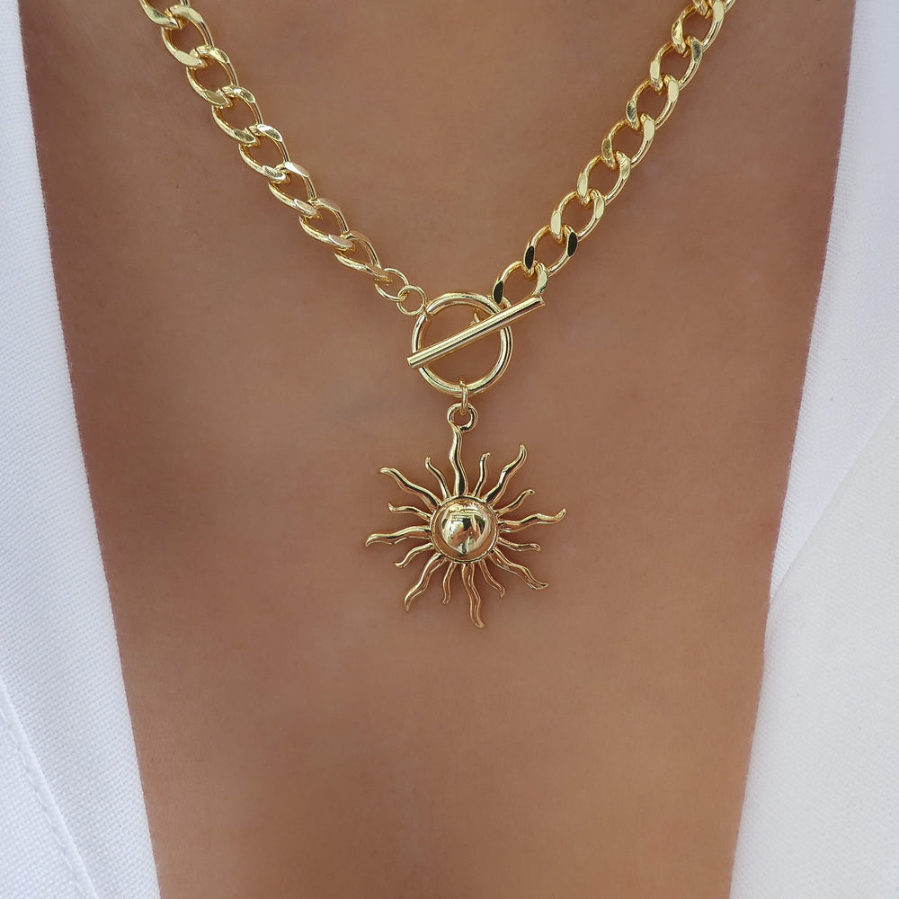 Classic Sun Link Necklace