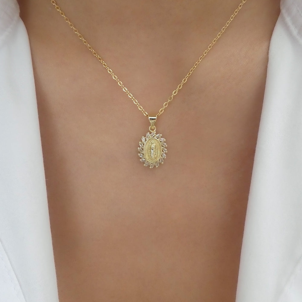 Mini Mary Necklace