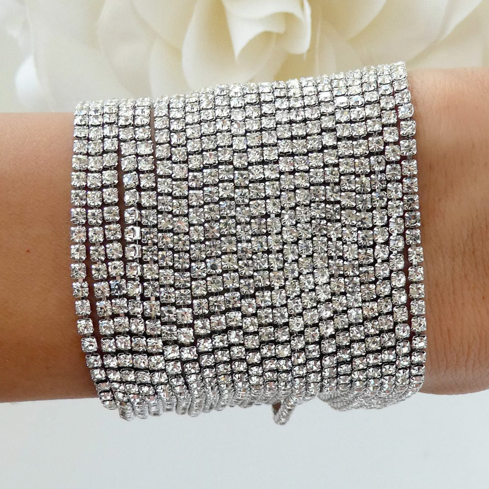 Crystal Milan Bracelet (Silver)