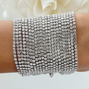 Crystal Milan Bracelet (Silver)