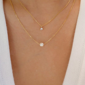 Penelope Pearl & Crystal Necklace