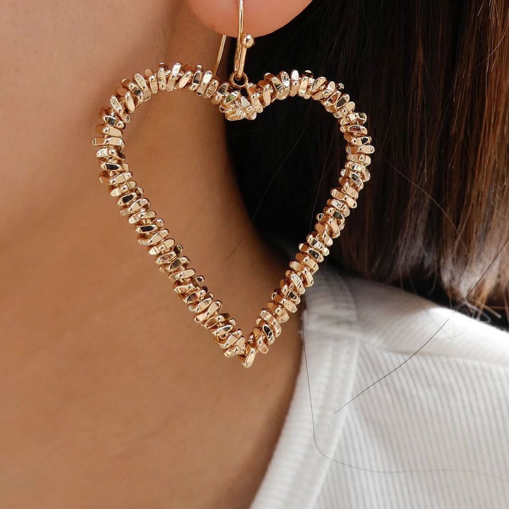 Waylon Heart Earrings