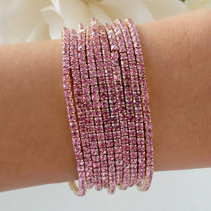 Adelyn Bracelet Set (Pink)