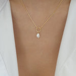 18K Indio Pearl Necklace