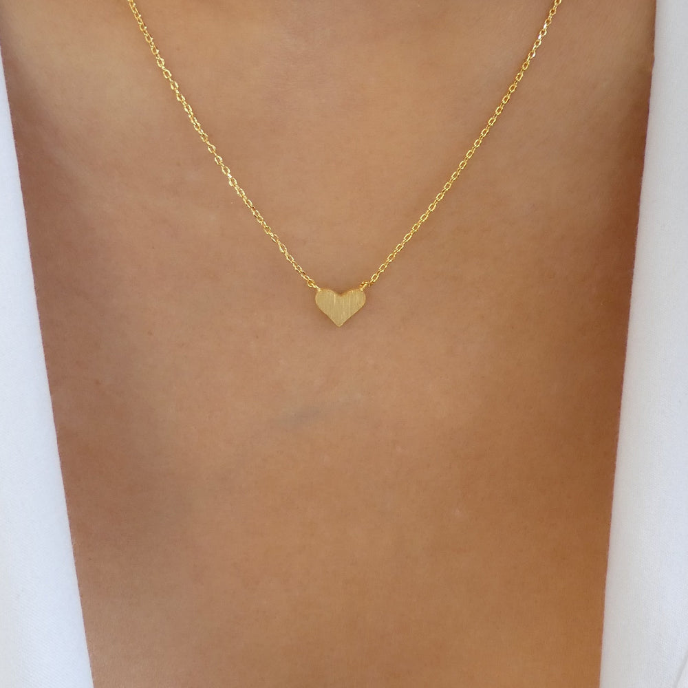 18K Marilyn Heart Necklace
