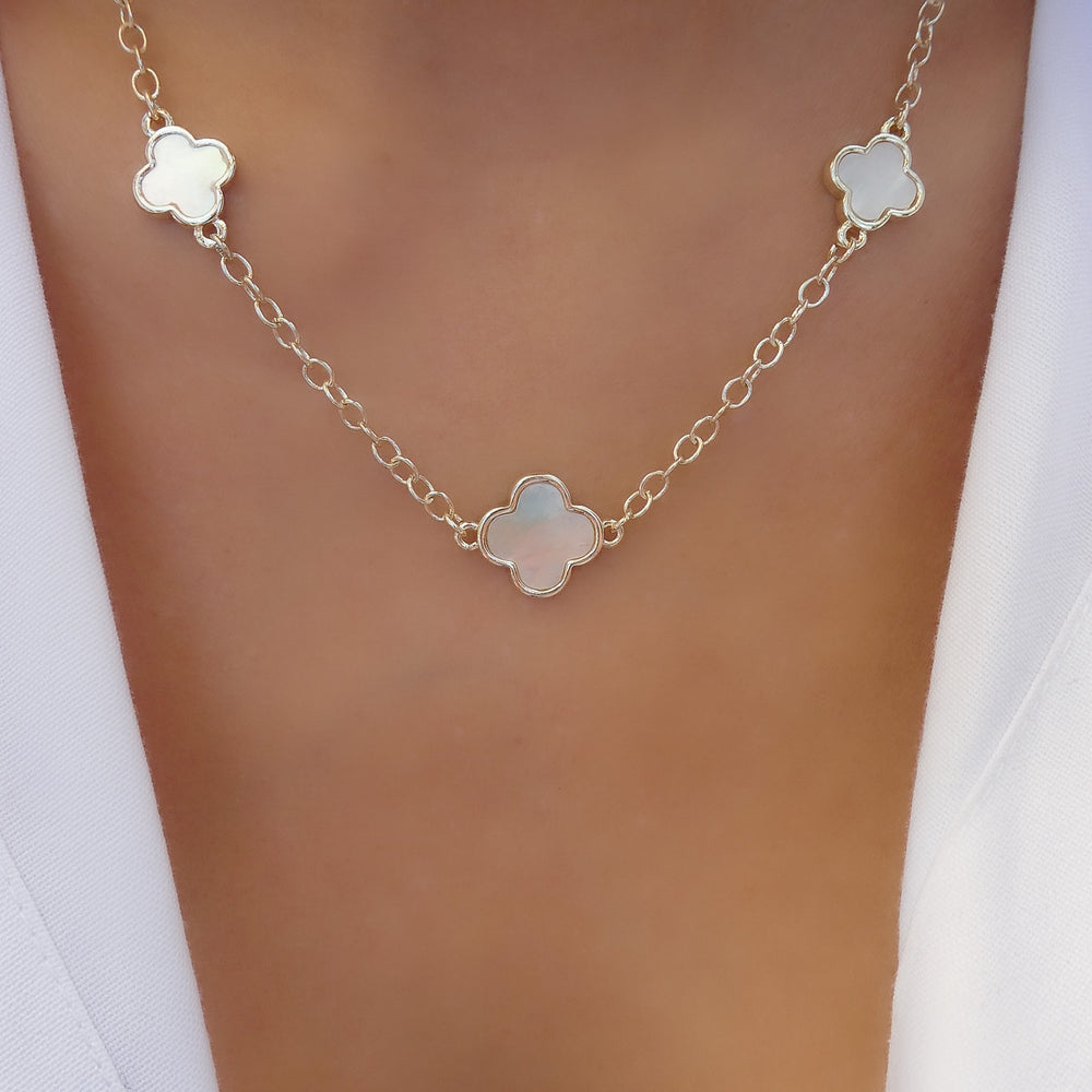Olivia Steffy Necklace (White)