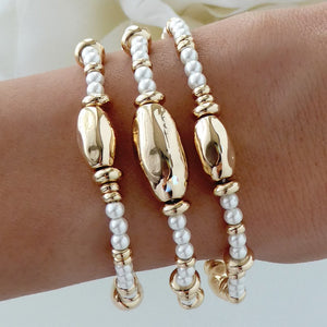 Colton Pearl Bracelet Set