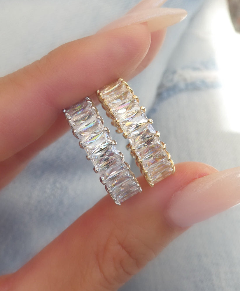 Crystal Kathy Ring (Silver)