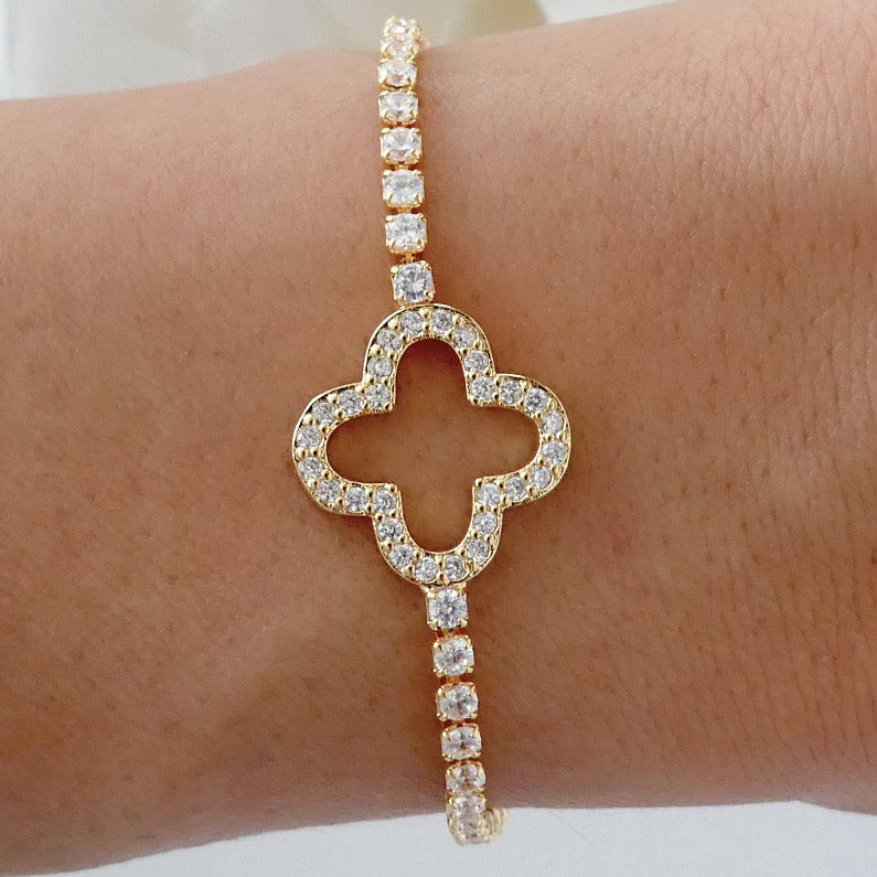 Crystal Steffy Bracelet Love Stylize