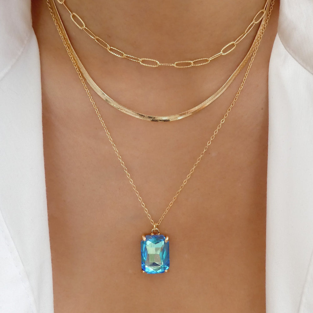 Blue Ross Necklace