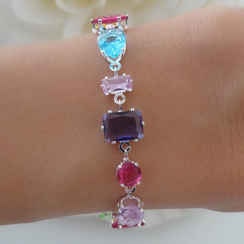 Crystal Meredith Bracelet (Pastel)