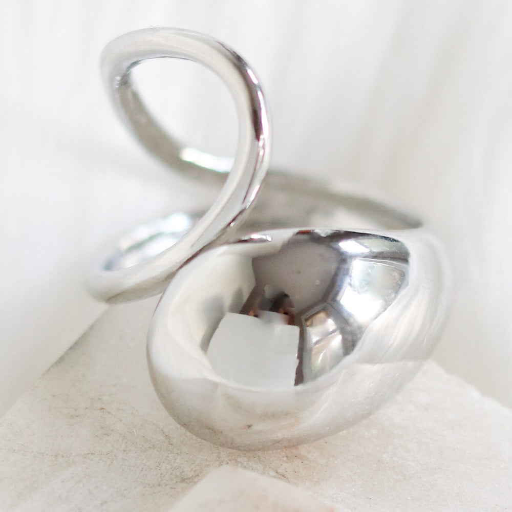 Silver Emma Ring