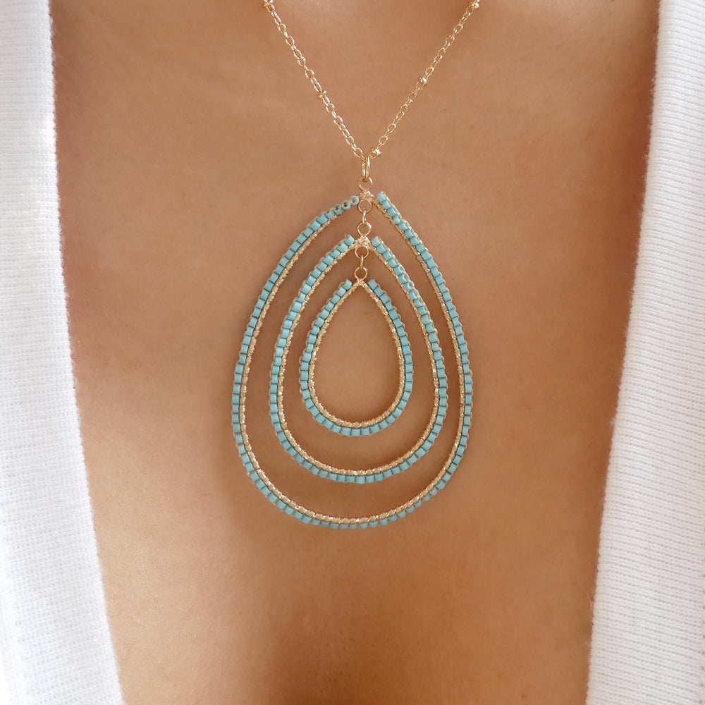 Cali Necklace (Turquoise)