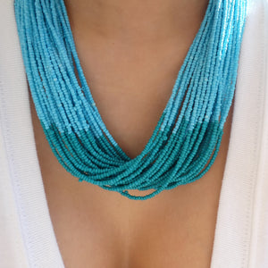 Turquoise Timmy Bead Necklace