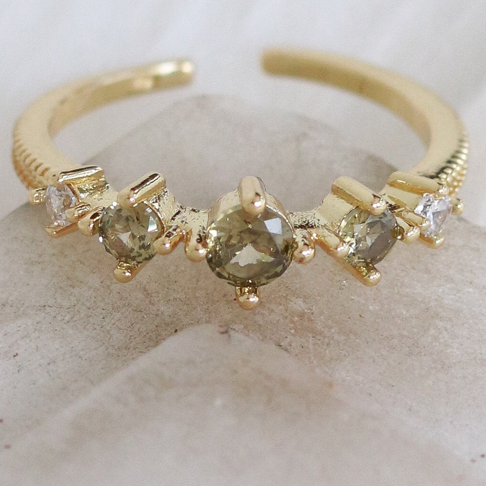 Green Stevie Ring