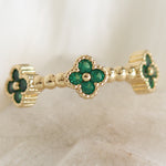 Classic Crystal Steffy Ring (Emerald)