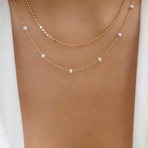 White Alivia Necklace