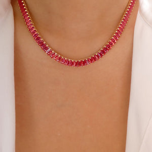 Pink Kelly Necklace