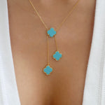 Kasey Steffy Necklace (Turquoise)