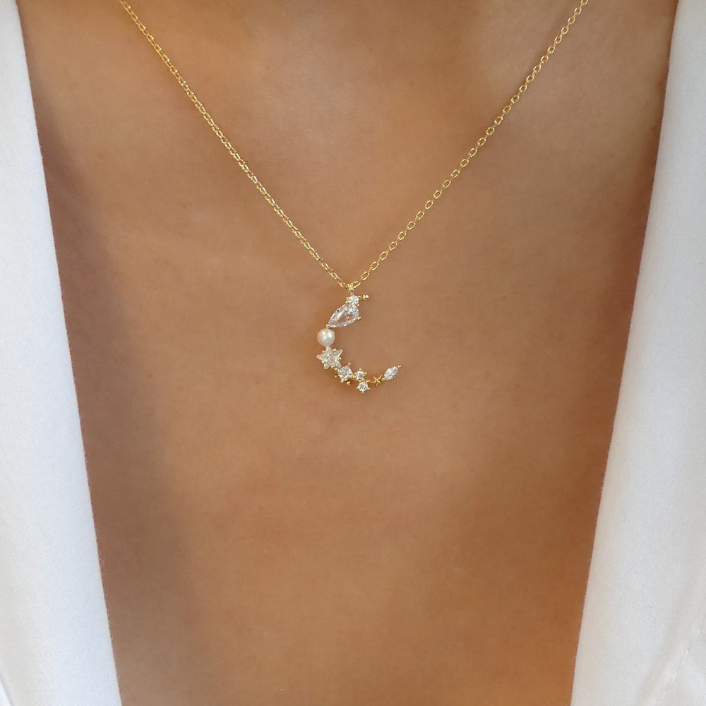 Tanya Moon Necklace