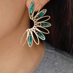Emerald Marilyn Earrings