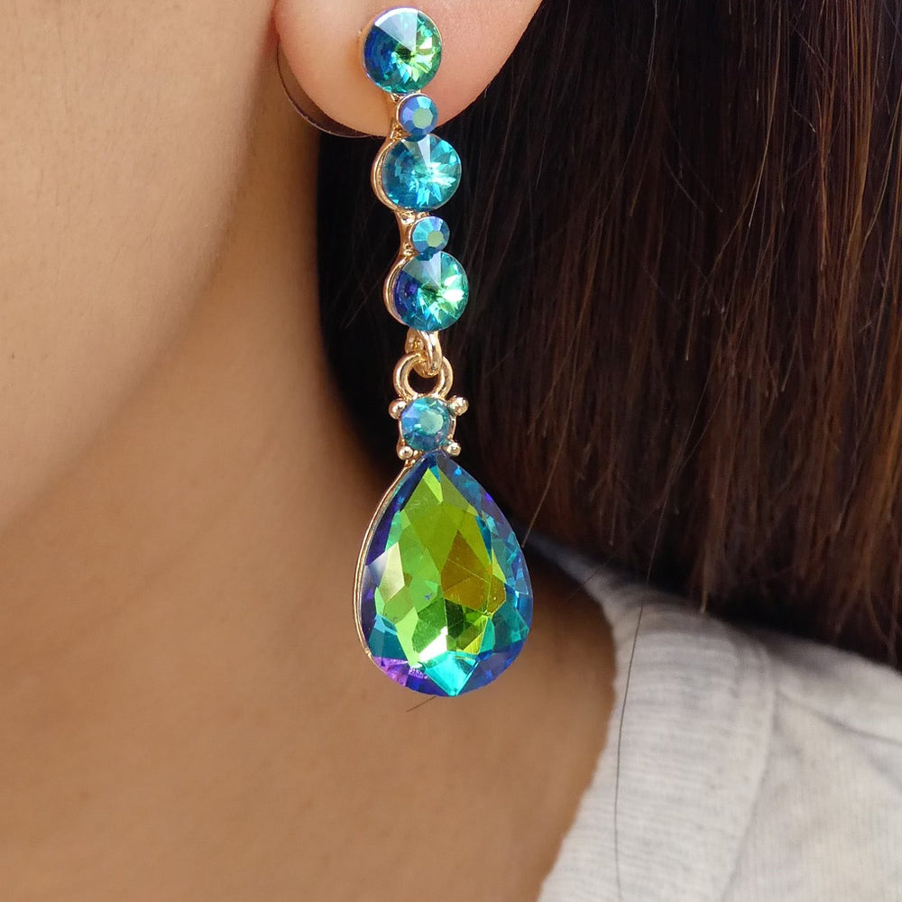 Aliyah Earrings (Green)