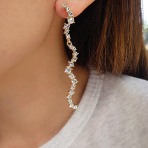 Crystal Elsa Earrings