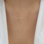 18K Heart Necklace