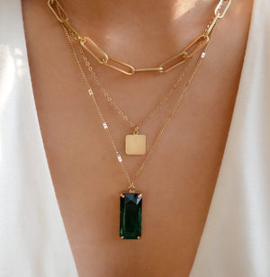 Emerald Janelle Necklace