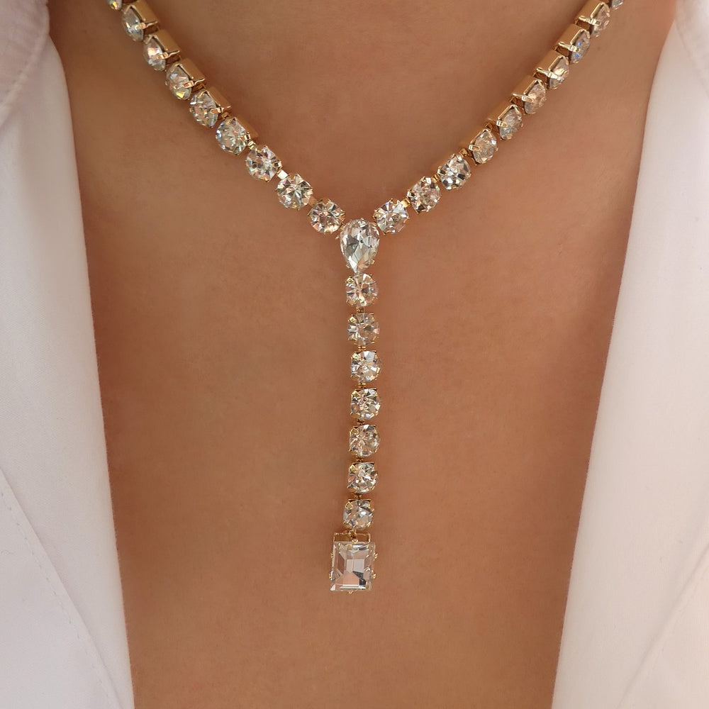 Crystal Gabby Necklace