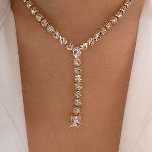Crystal Gabby Necklace