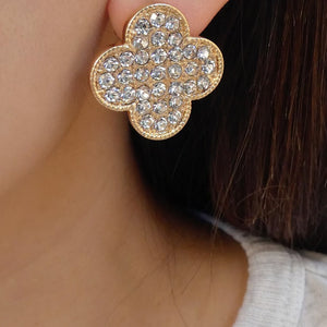 Crystal Marcy Steffy Earrings