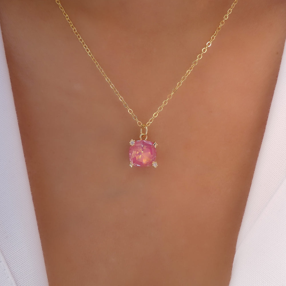 Pink Abigail Necklace
