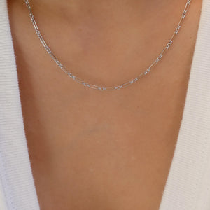 Silver Dolly Necklace