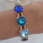 Crystal Debbie Bracelet (Blue)