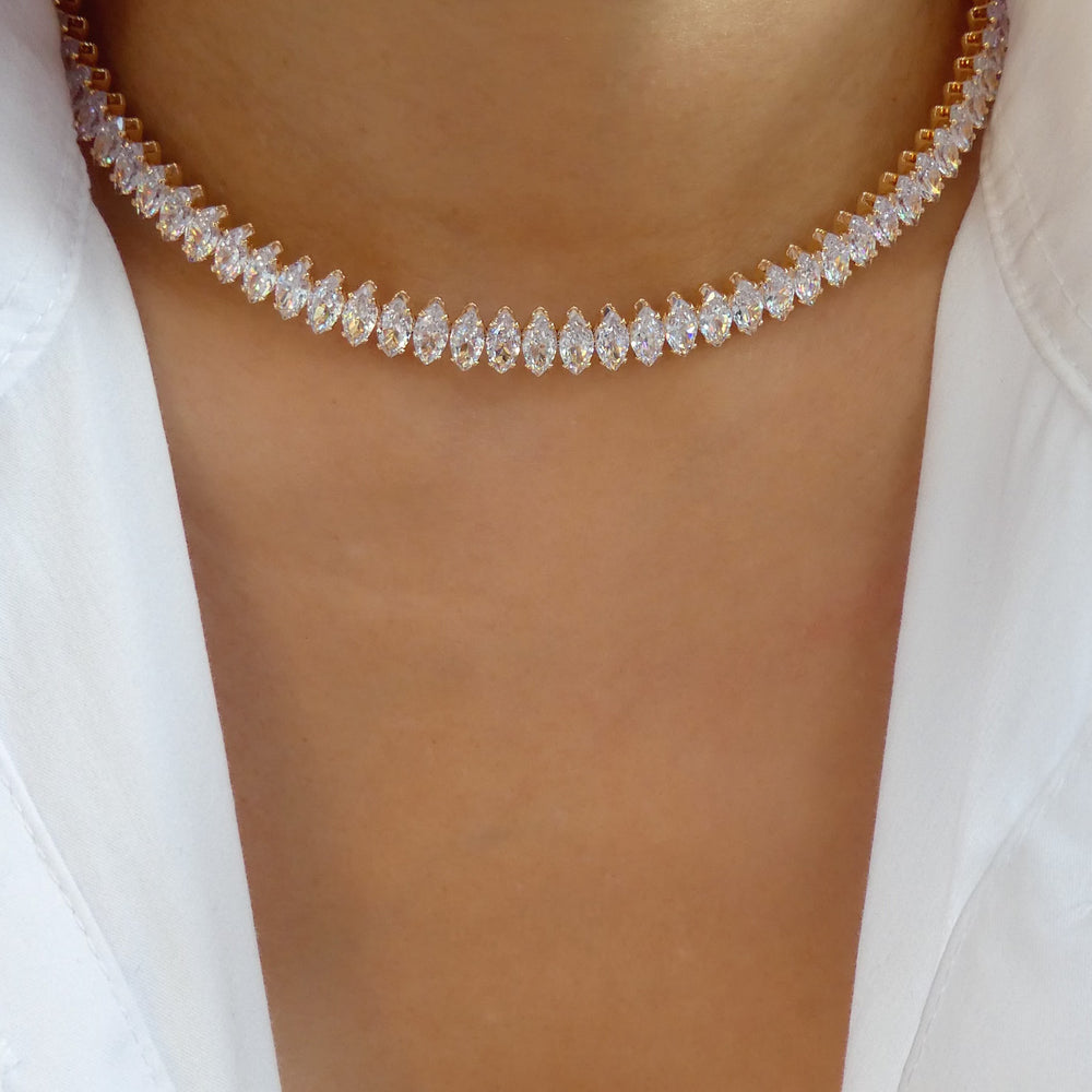 Crystal Monica Necklace