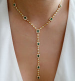 Emerald Crystal Cherie Necklace