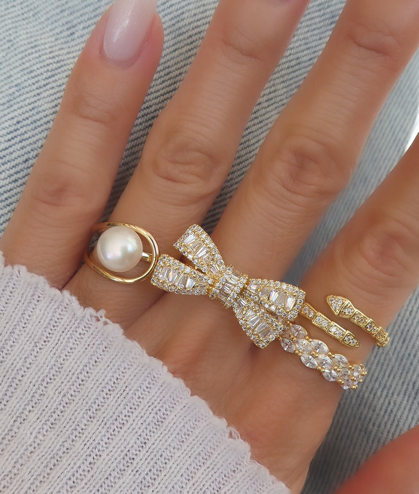 Crystal Paula Ring