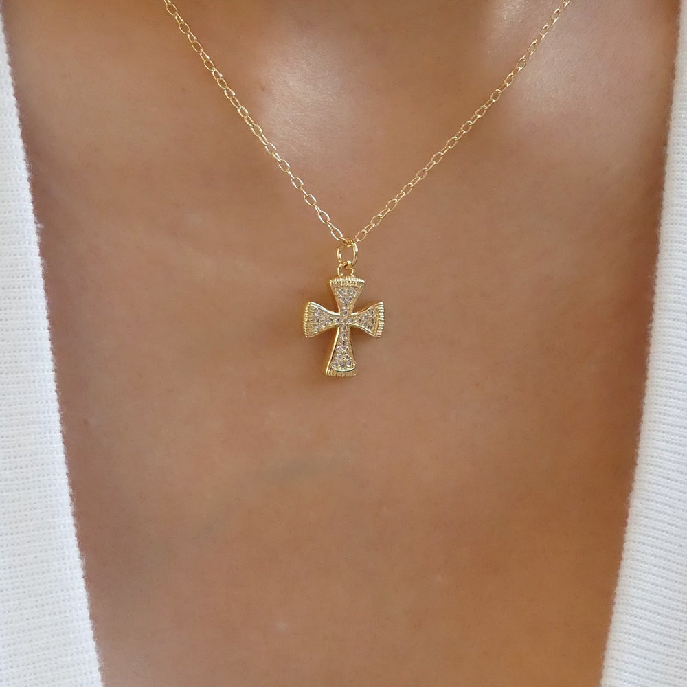 Sydney Cross Necklace