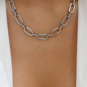 Calvin Link Necklace (Silver)