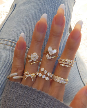 Crystal Alina Ring (Silver)